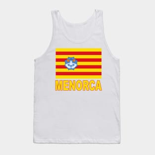 The Pride of Menorca - Menorcan Flag Design Tank Top